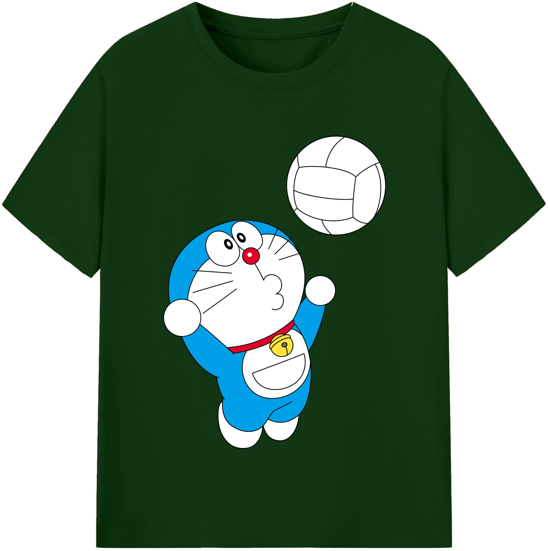 （画像用） ドラえもん Doraemon 綿100％半袖Tシャツ（フロントプリント）
